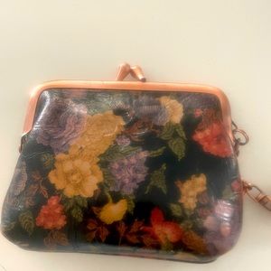 Patricia Nash coin purse with keychain attachment. Nice condition.